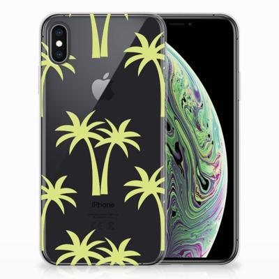 Apple iPhone Xs Max | TPU Case | Palmtrees