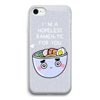 I'm A Hopeless Ramen-Tic For You: iPhone SE 2020 Transparant Hoesje