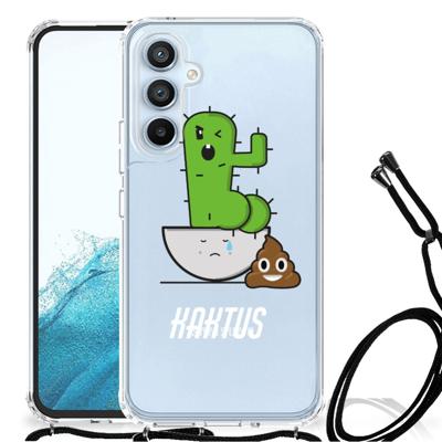 Samsung Galaxy A54 5G Stevig | Bumper Hoesje | Cactus Poo Samsung Galaxy A54 5G Stevig | Bumper Hoesje | Cactus Poo