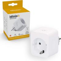 WIFI Slimme stekker met energiemeter - 16A - Bedienbaar met app - Wit