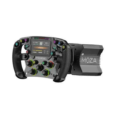 MOZA Racing R12 Direct Drive Wheelbase - V2 + FSR2 Steering Wheel - Bundle