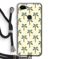 Paradise: Pixel 3a Transparant Hoesje met koord