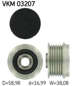 Dynamovrijloop VKM03207