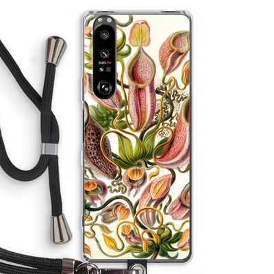 Haeckel Nepenthaceae: Sony Xperia 1 III Transparant Hoesje met koord