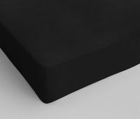 Dreamhouse Bedding Katoenen Matras Hoeslaken Zwart