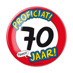 XL Button 70 jaar