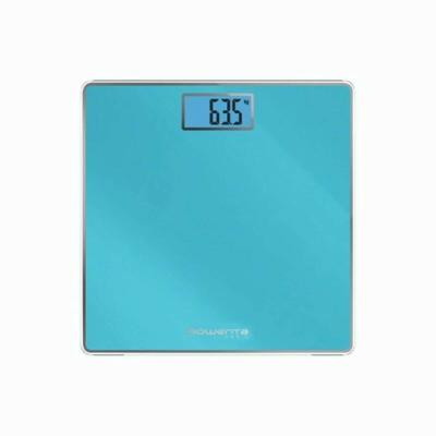 Digitale Personenweegschaal Rowenta BS1503V0 3" Turkoois Gehard glas 160 kg Batterijen x 2