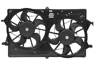 KADER + DUBBELE KOELVENTILATOR 1.4,1.6,1.8 met AIRCO 1858751