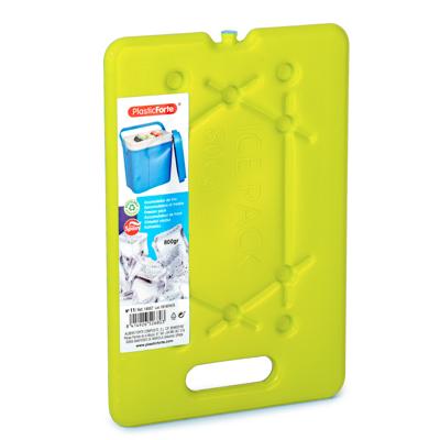 Platte dunne Koelelementen 800 gram - 30 x 20 x 1.5 cm - groen - Voor koelbox en koeltas