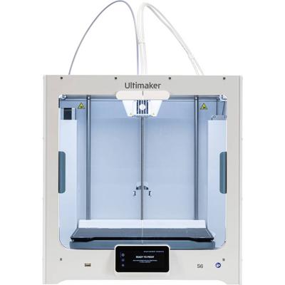 UltiMaker S6 inkl. Glass-Plate 3D-printer Verwarmd printbed, Dual nozzle-systeem (Dual Extruder)