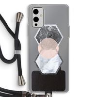 Creatieve toets: OnePlus 9 Transparant Hoesje met koord