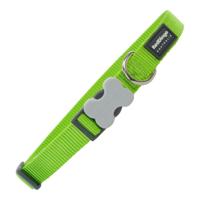 Hondenhalsband Red Dingo Limoen (1,2 x 20-32 cm)