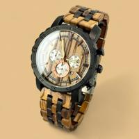 TimberWood ChronoCraft™ - Houten Mannen Horloge
