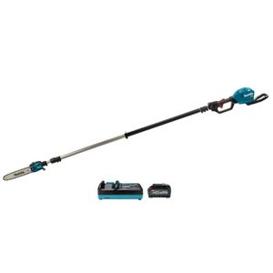 Makita UA004GM101 | XGT 40 V Max | Telescopische accu stokkettingzaag | 30 cm | 4,0 Ah accu (1 st.) | snellader | in doos. UA004GM101