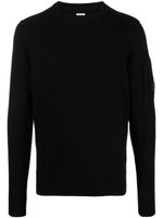 C.P. Company Sea Island knit jumper - Noir - thumbnail