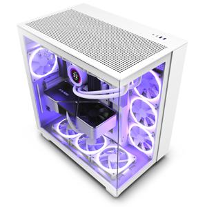 NZXT H9 Flow tower behuizing 2x USB-A 3.2 (5 Gbit/s), 1x USB-C 3.2 (10 Gbit/s), 1x Audio, Window-kit