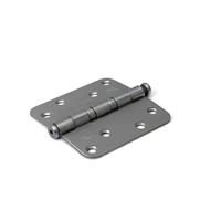 DX kogellagerscharnier - DX-H367 - 89x89 mm - afgeronde hoek - RVS geborsteld - thumbnail
