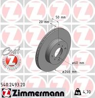 Remschijf Coat Z 540249320