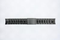 Horlogeband Fossil FS4831 Roestvrij staal (RVS) Antracietgrijs 22mm
