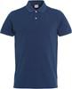 Clique 028240 Stretch Premium Polo - Blauwmelange - M