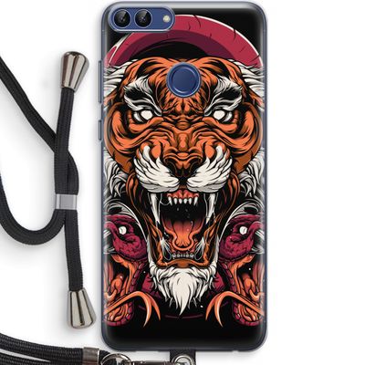 Tiger and Rattlesnakes: Huawei P Smart (2018) Transparant Hoesje met koord