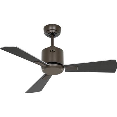CasaFan ECO NEO III 92 BZ-WN/SI WiFi Flügel Wenge/silber Plafondventilator 12 W (Ø x h) 92 cm x 360 mm Brons Met afstandsbediening, Timer, Met wintermodus,