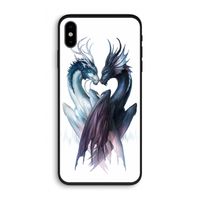 Yin Yang Dragons: iPhone XS Biologisch afbreekbaar hoesje