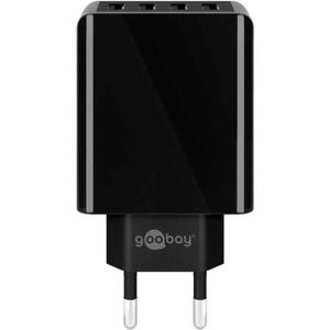 goobay 4-Way USB Charger (30 W) oplader