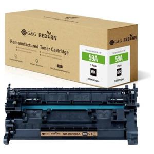 G&G Toner vervangt HP 59A Compatibel Zwart 3000 bladzijden Reborn remanufactured 21237