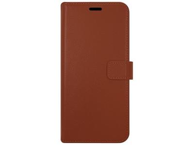 Valenta Valenta Book Case Gel Skin Apple iPhone 13 Pro Brown