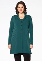 Yoek Blazer long | Groen | Maat 50/52