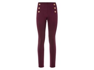esmara Dames legging (M (40/42), Bordeaux)