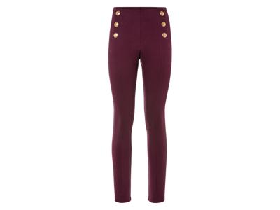 esmara Dames legging (Bordeaux, XS (32/34))
