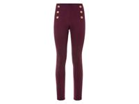 esmara Dames legging (M (40/42), Bordeaux)