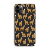 Alpacas: iPhone 11 Pro Max Biologisch afbreekbaar hoesje