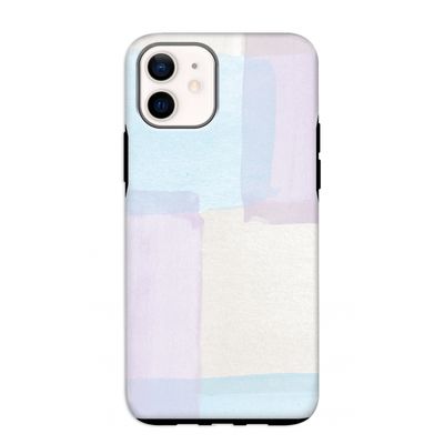Square pastel: iPhone 12 mini Tough Case