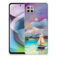 Smartphone hoesje Motorola Moto G 5G Boat