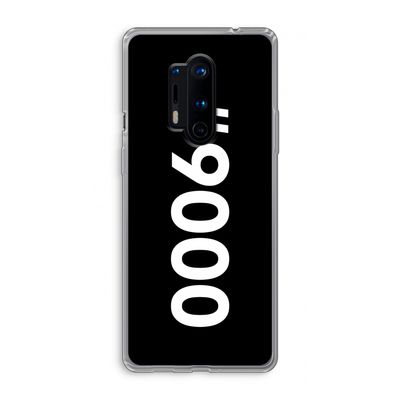 #9000: OnePlus 8 Pro Transparant Hoesje