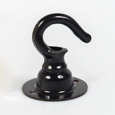 Plafondhaak zwart lampen ophangen 3.5 KG
