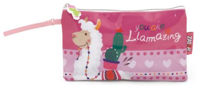 Arditex toilettas Llama meisjes 0,3 liter PVC/polyester roze Arditex toilettas Llama meisjes 0,3 liter PVC/polyester roze