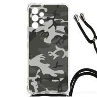 Samsung Galaxy A13 4G Doorzichtige Silicone Hoesje Army Light