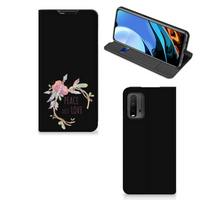 Xiaomi Poco M3 | Redmi 9T Magnet Case Boho Text - thumbnail