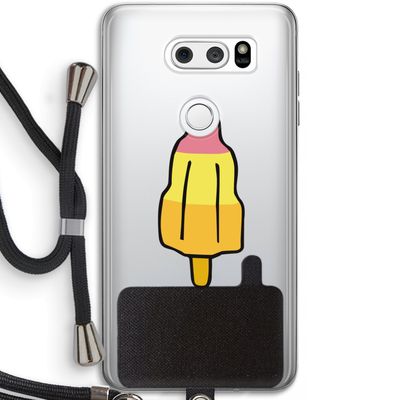 Raketijsje: LG V30 Transparant Hoesje met koord