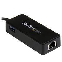 StarTech.com USB-C naar gigabit netwerkadapter met extra USB poort - thumbnail