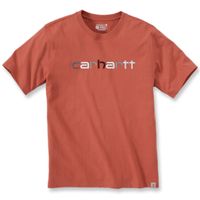 Carhartt Heavyweight Graphic Terracotta T-Shirt Heren - thumbnail