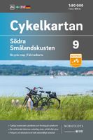 Fietskaart 09 Cykelkartan Södra Smålandskusten - zuid Smaland | Norstedts - thumbnail