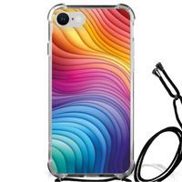 Shockproof Case voor iPhone SE 2022 | 2020 | 8 | 7 Regenboog - thumbnail