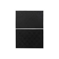 Deurmat DKD Home Decor Zwart Rubber 2 Stuks (60 x 40 x 0,3 cm)