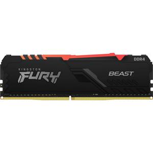 Kingston FURY Beast RGB Werkgeheugenmodule voor PC DDR4 16 GB 1 x 16 GB 3600 MHz 288-pins DIMM CL18 KF436C18BBA/16