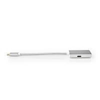 USB-Adapter | USB 3.2 Gen 1 | USB Type-C© Male | HDMI© Connector | 0.20 m | Rond | Verguld | Geb - thumbnail